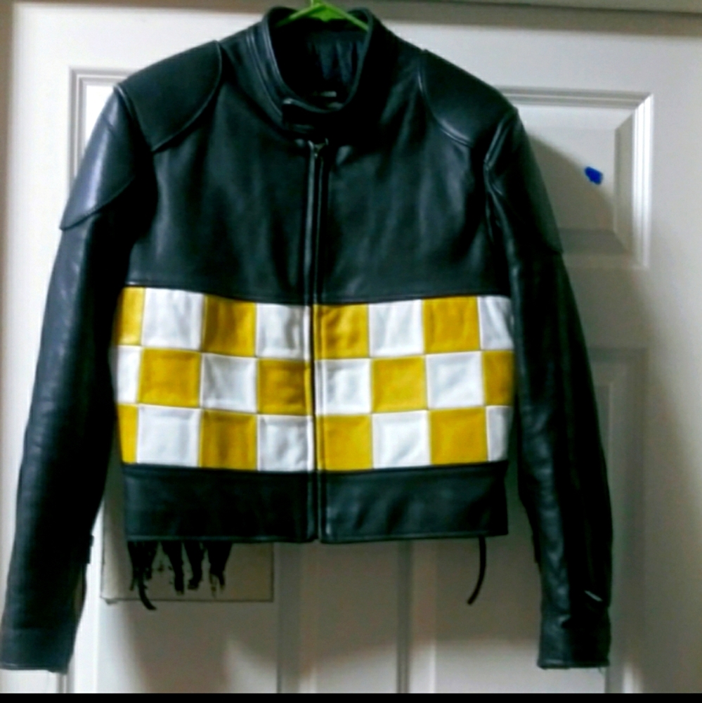 Johnson leather of San Francisco motorcycle jacket